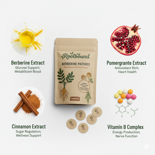 Rootbound Berberine Patches